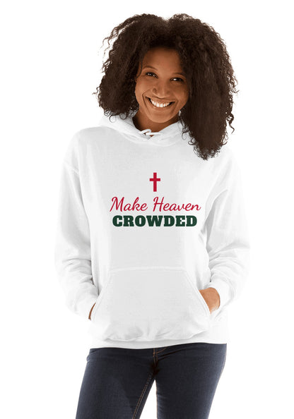 Make Heaven Crowded hoodie in White