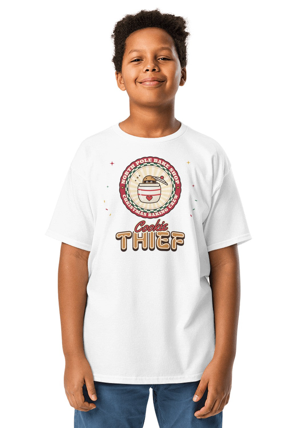 Cookie Thief t-shirt in White