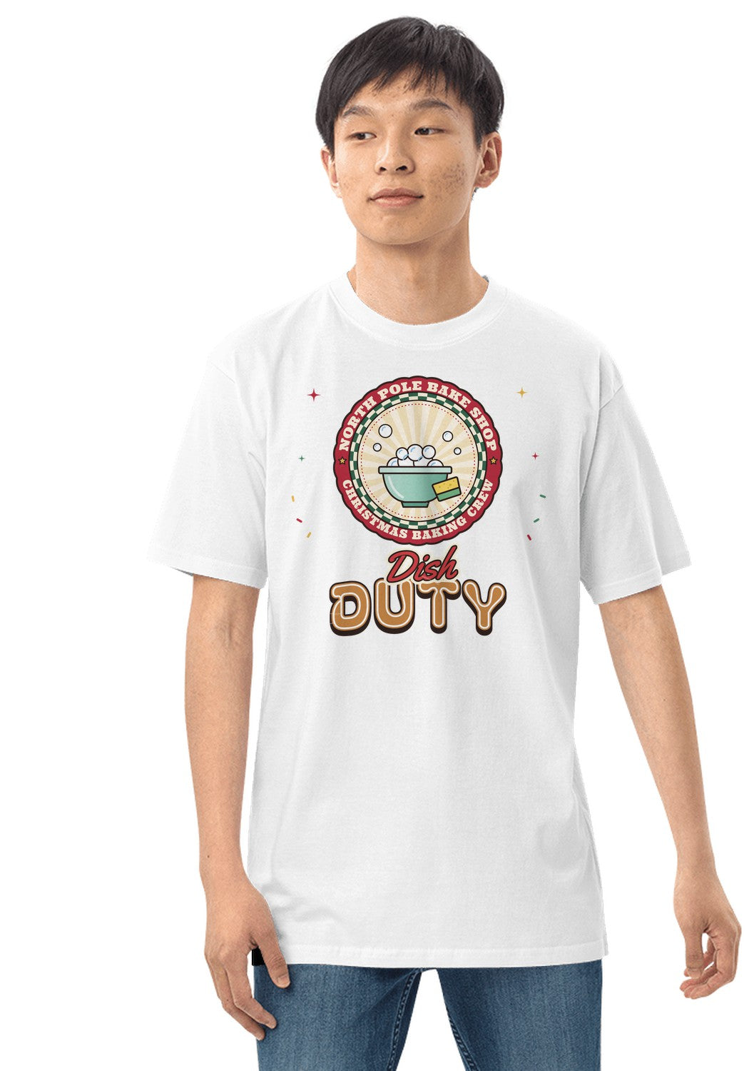 Dish Duty t-shirt in White