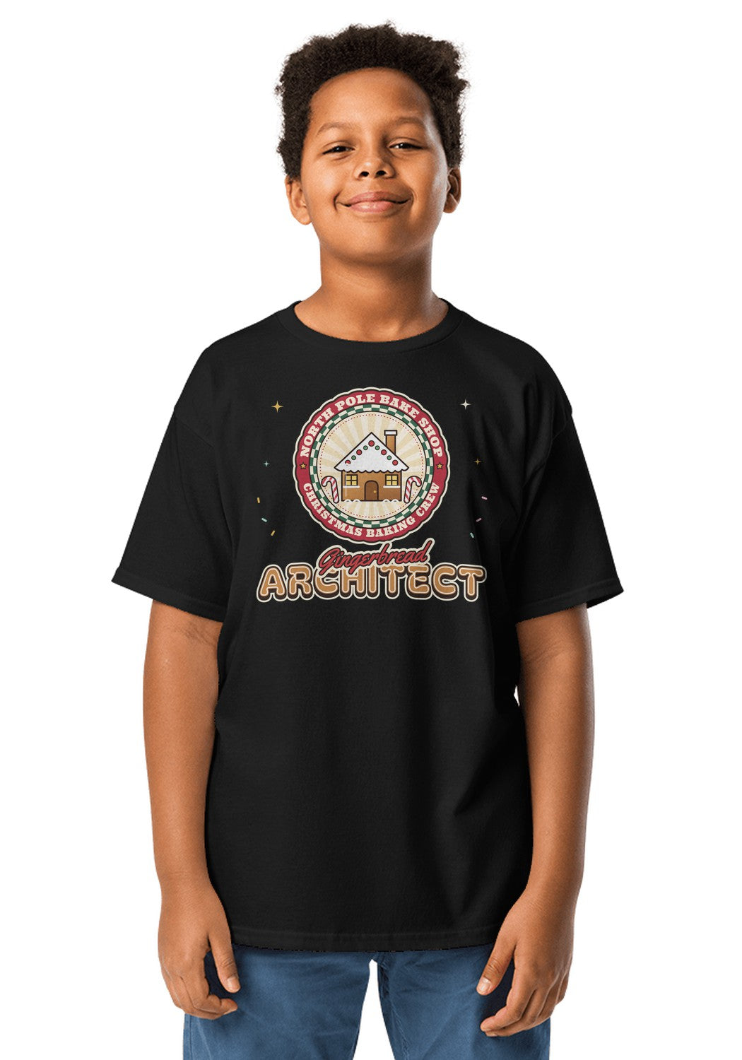 Gingerbread Architect t-shirt in Black