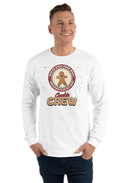 Cookie Crew long sleeve pajama tee in White