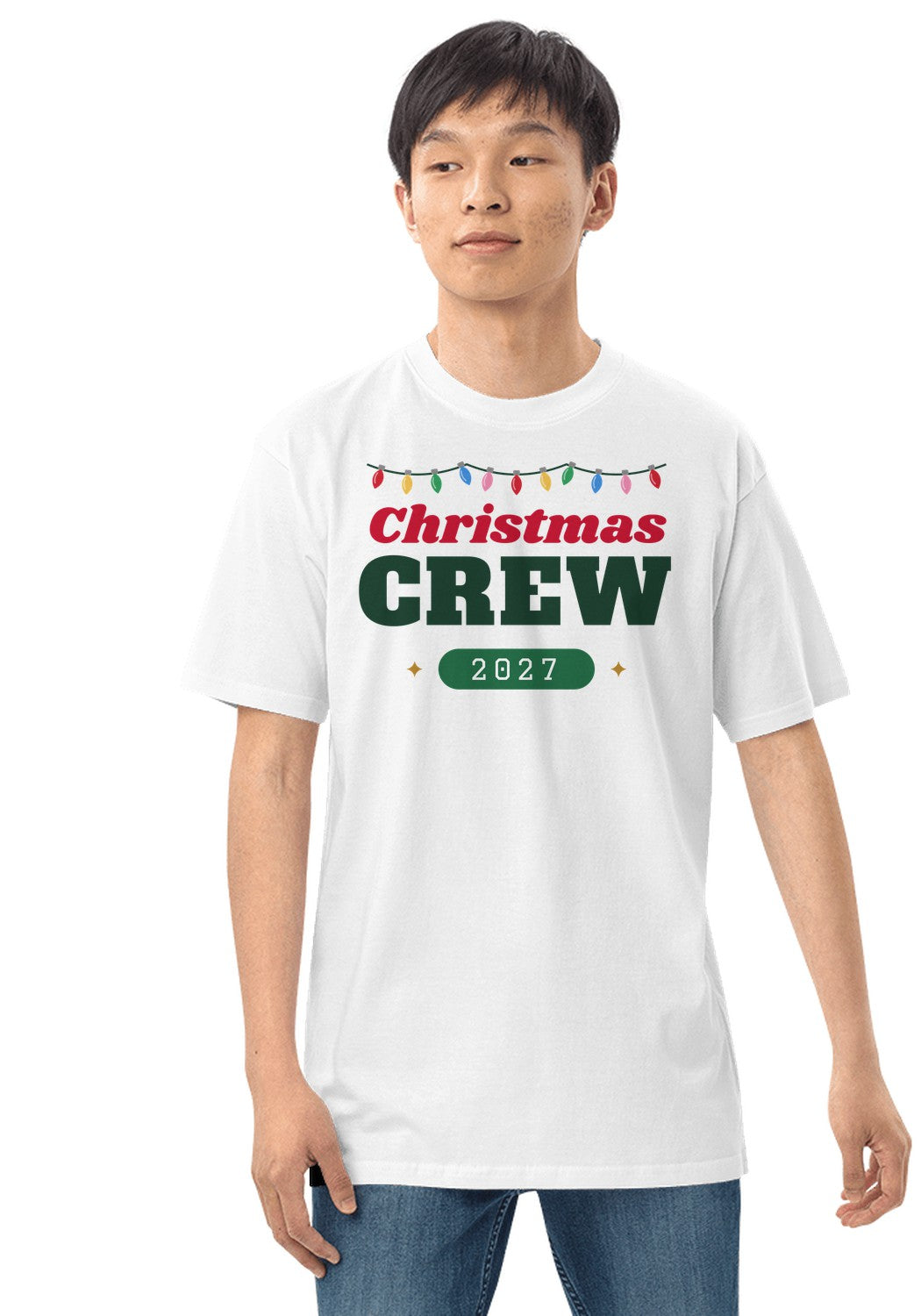Christmas Crew t-shirt in White