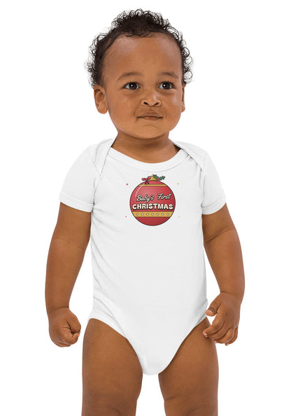 Baby's First Christmas t-shirt in White