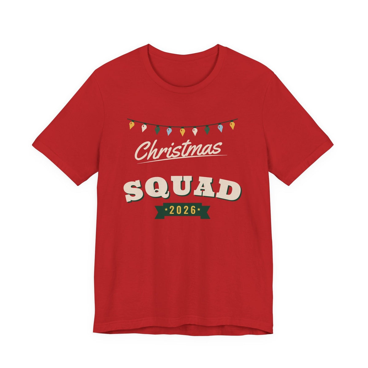 Christmas Squad 2026 Christmas shirt, red