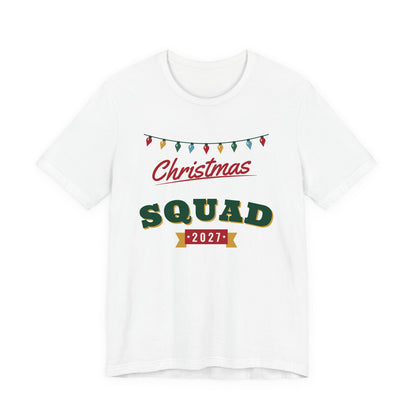 Christmas Squad 2027 Christmas shirt, white
