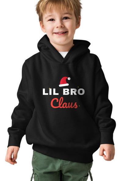 Lil Bro Claus hoodie in Black