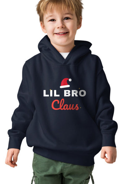 Lil Bro Claus hoodie in Navy