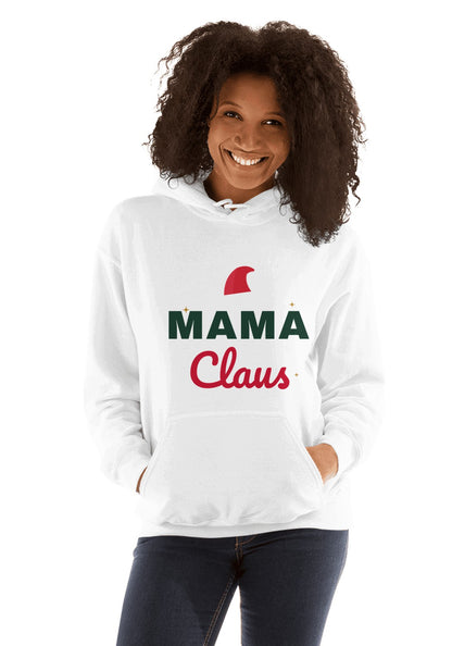 Mama Claus hoodie in White