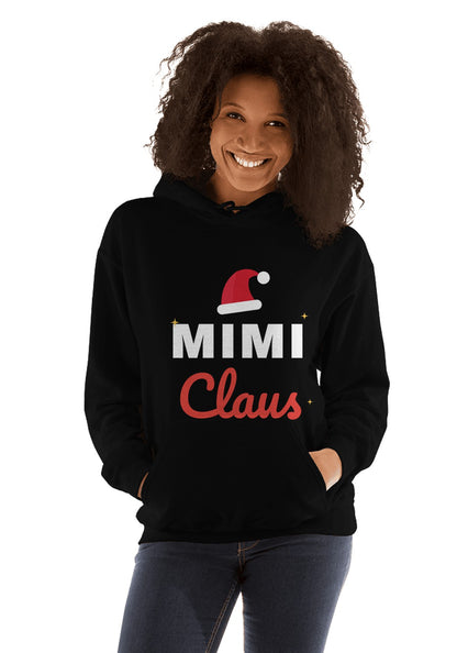 Mimi Claus hoodie in Black
