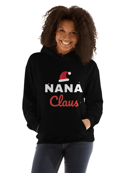 Nana Claus hoodie in Black