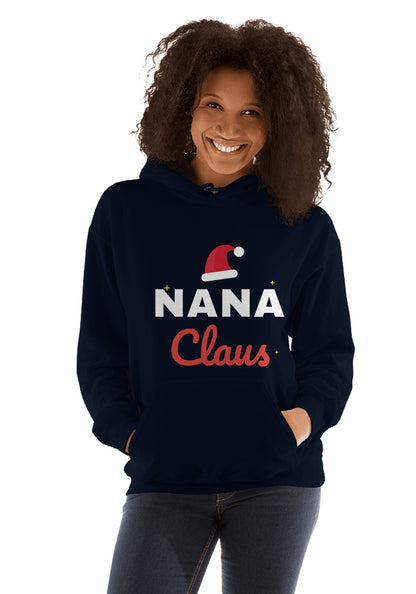 Nana Claus hoodie in Navy