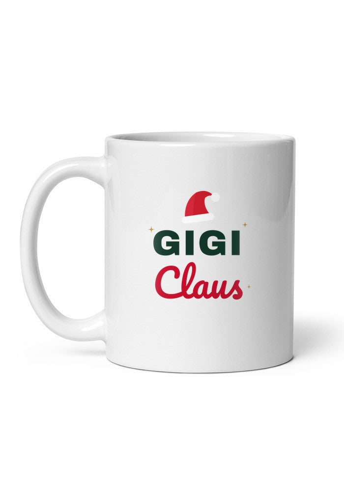 Gigi Claus Christmas mug