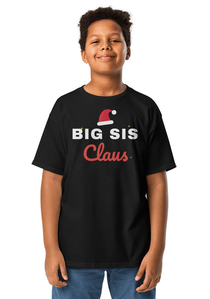 Big Sis Claus t-shirt in Black