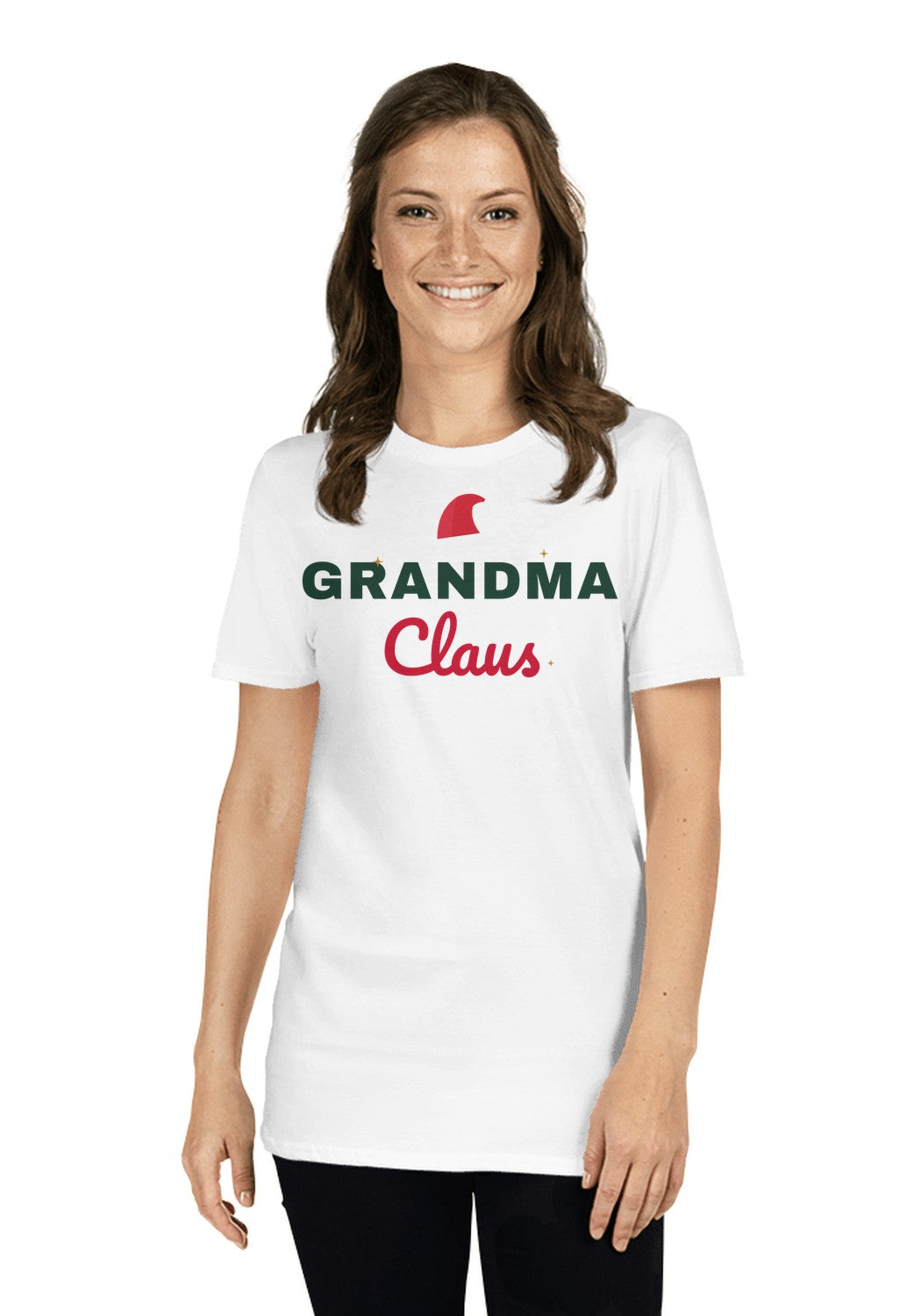 Grandma Claus t-shirt in White