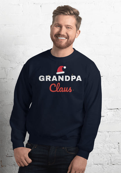 Grandpa Claus sweatshirt in Navy