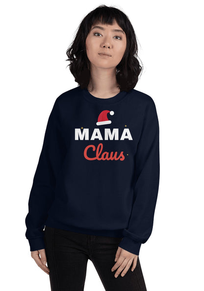 Mama Claus sweatshirt in Navy