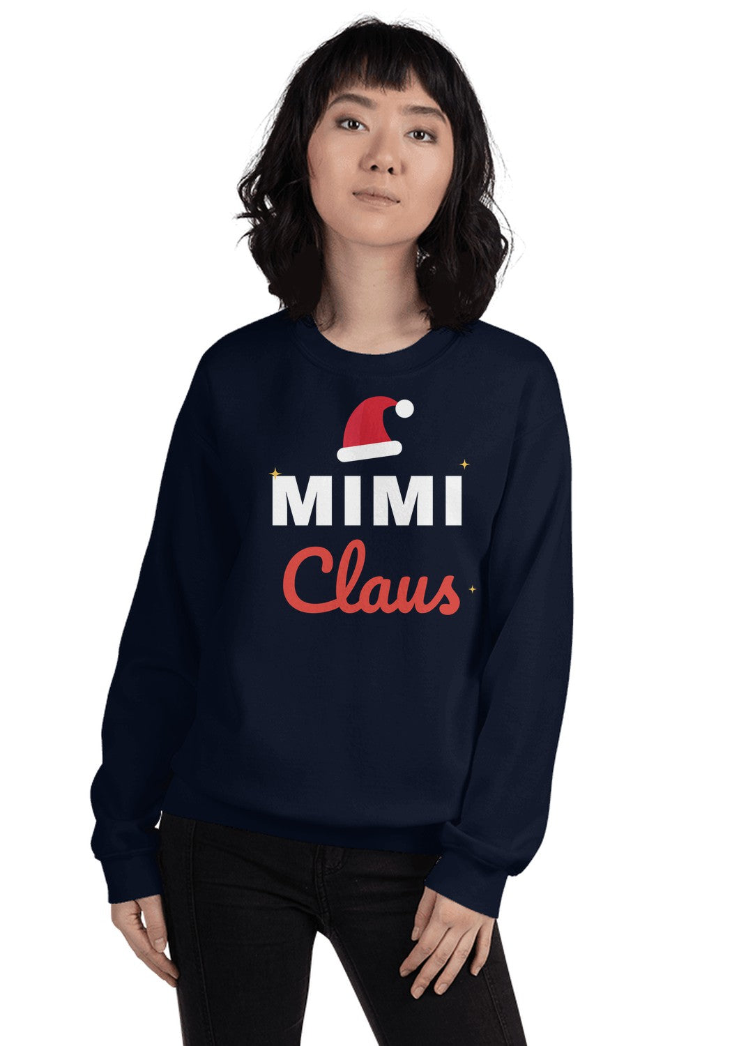 Mimi Claus sweatshirt in Navy