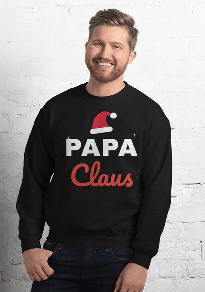 Papa Claus sweatshirt in Black