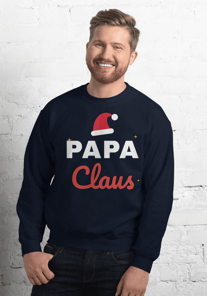 Papa Claus sweatshirt in Navy