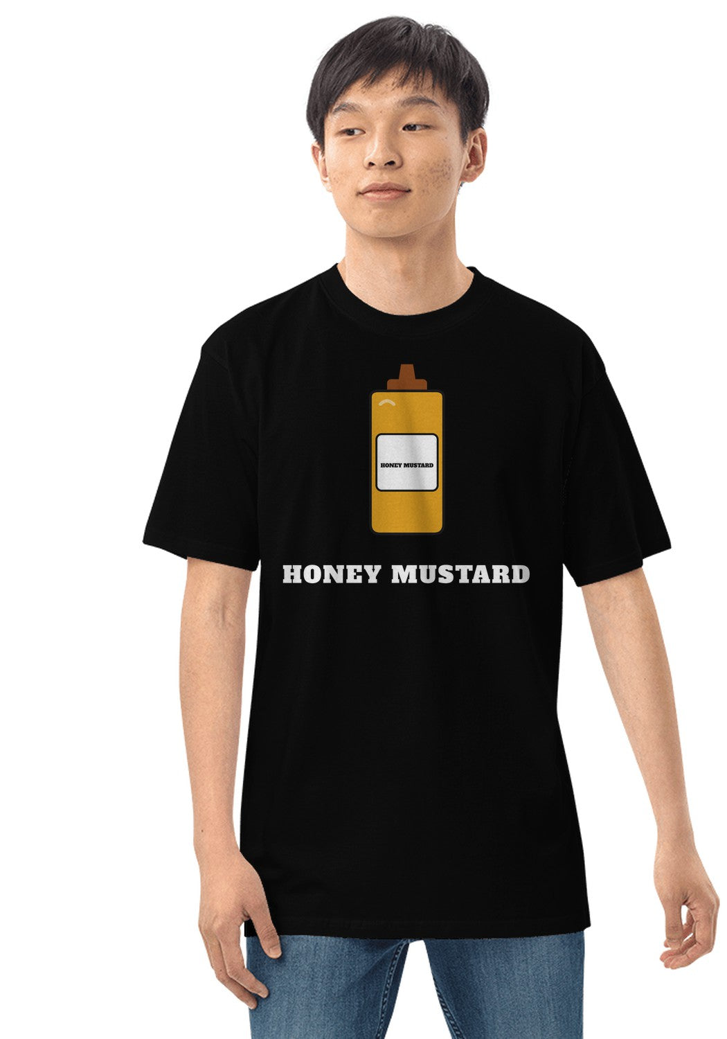 Honey Mustard t-shirt in Black