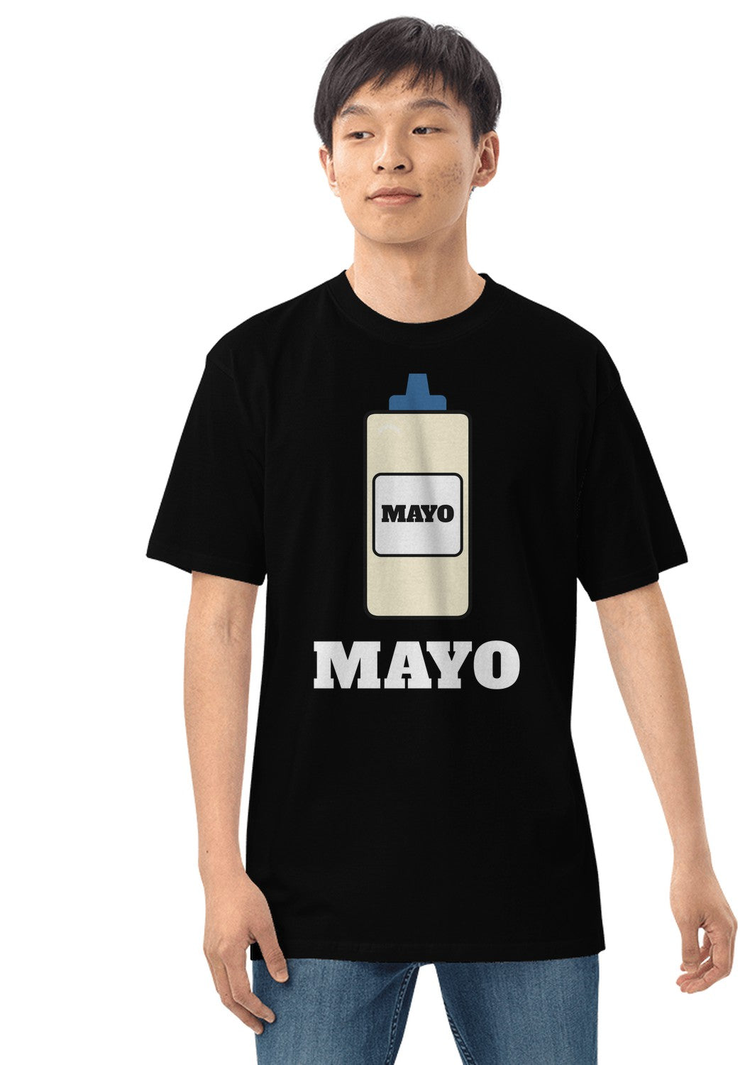 Mayo t-shirt in Black
