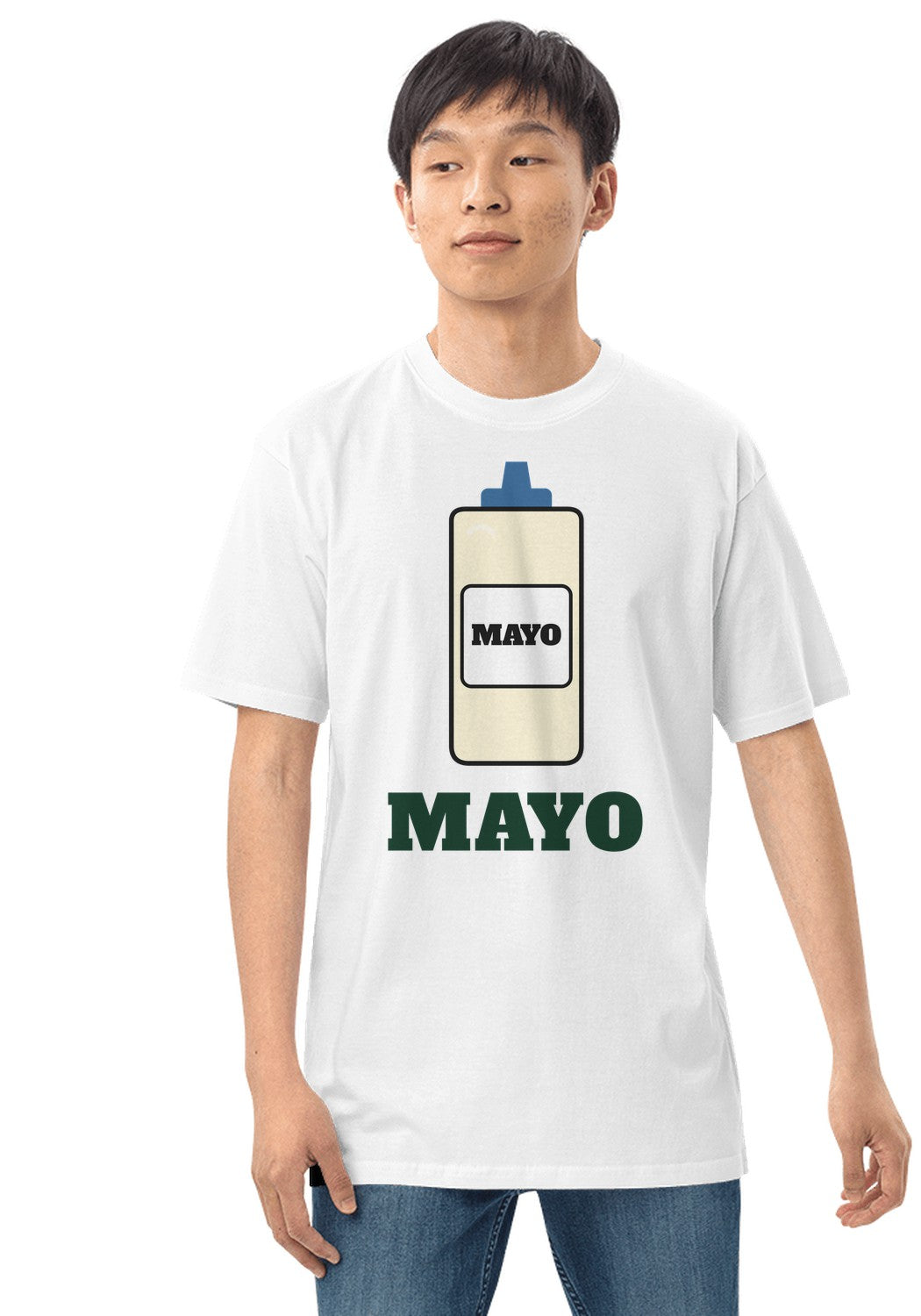 Mayo t-shirt in White
