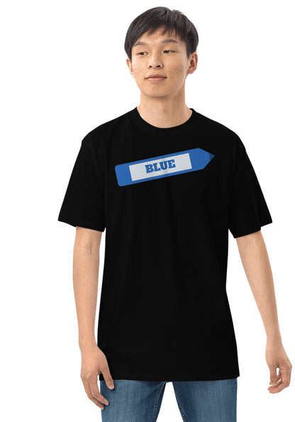 Blue Crayon t-shirt in Black
