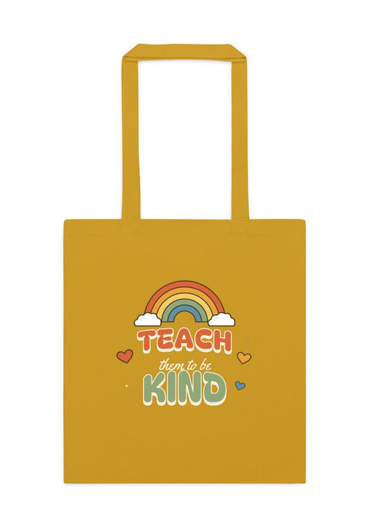 Custom Color Tote Bag | Westford Mill W101 with sample design