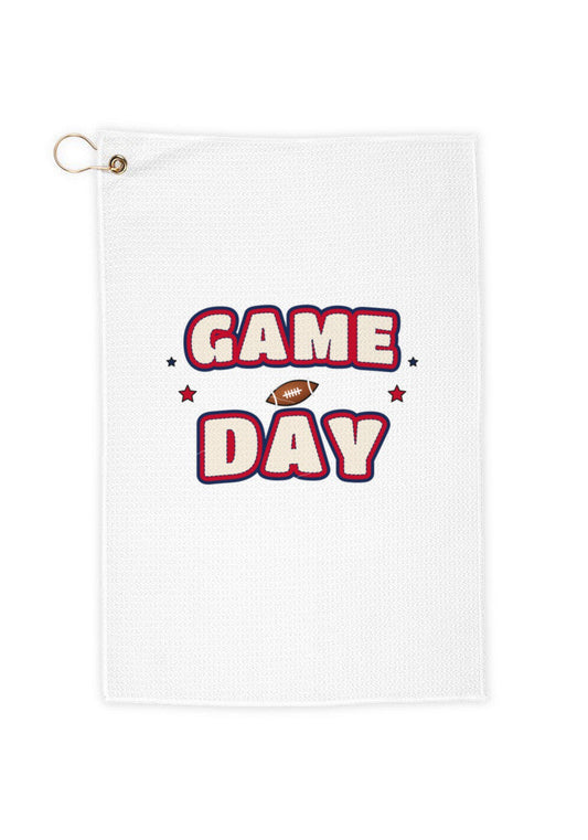 Custom Golf Towel with sample design