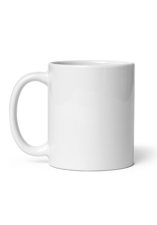 Custom white glossy photo mug, 11 oz
