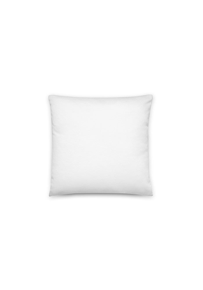 Custom photo pillow, 14″ × 14″