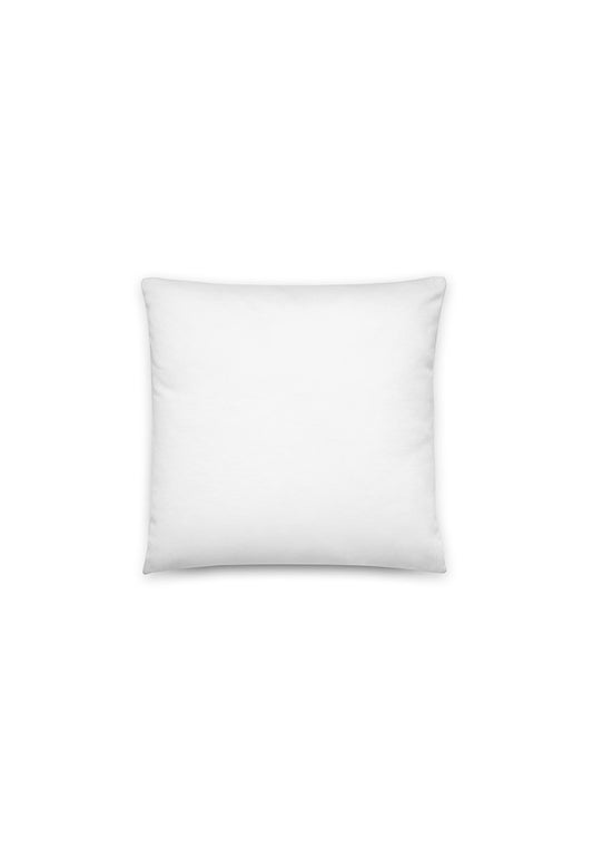 Custom photo pillow, 14″ × 14″