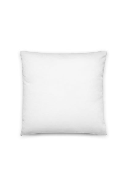 Custom photo pillow, 18″ × 18″