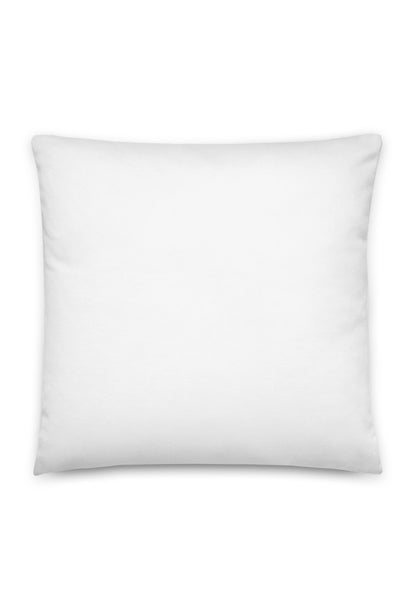 Custom photo pillow, 22″ × 22″