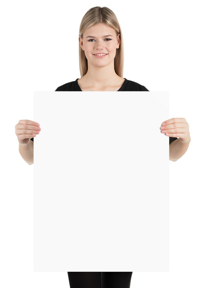 Custom poster print, 18x24 in