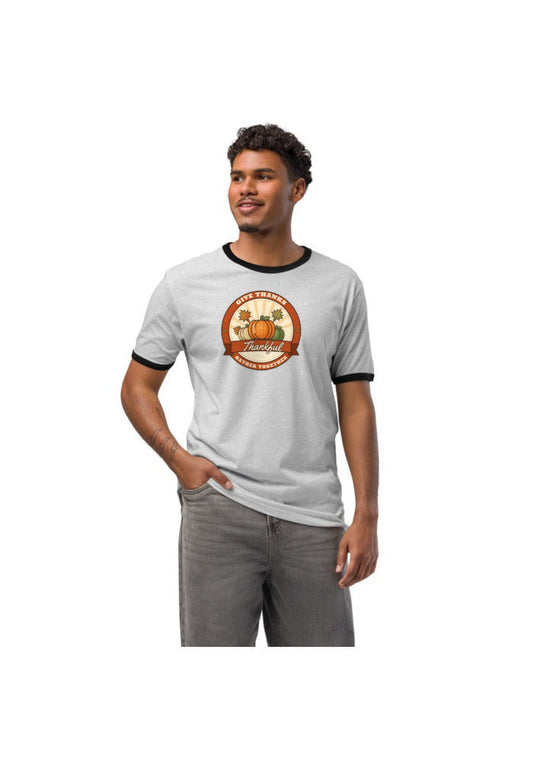 Custom Ringer T-Shirt | Next Level 3604 with sample design