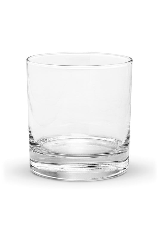 Custom rocks glass, 10.5 oz