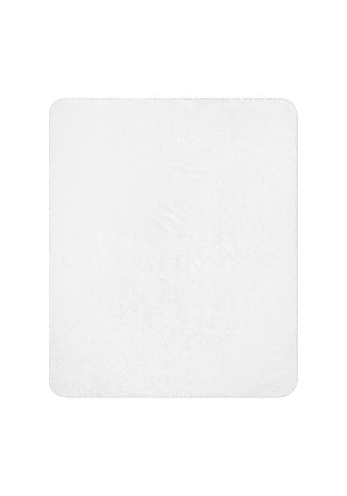 Custom sherpa blanket, 50 x 60 in