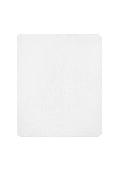 Custom sherpa blanket, 50 x 60 in