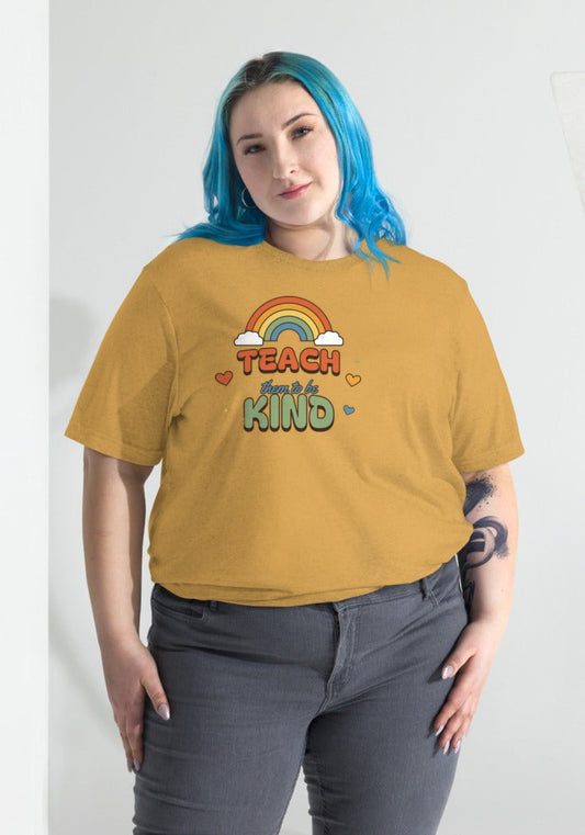 Custom Tri-Blend T-Shirt | Bella+Canvas 3413 with sample design