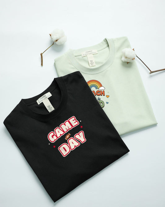 Custom Unisex Crewneck Tee with sample design