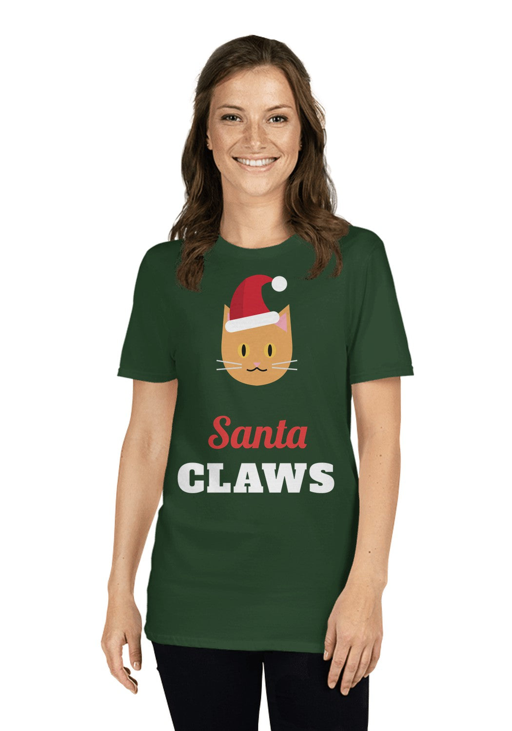 Santa Claws t-shirt in Forest