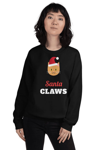 Santa Claws sweatshirt in Black