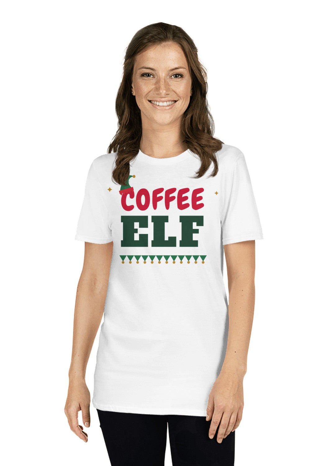 Coffee Elf t-shirt in White
