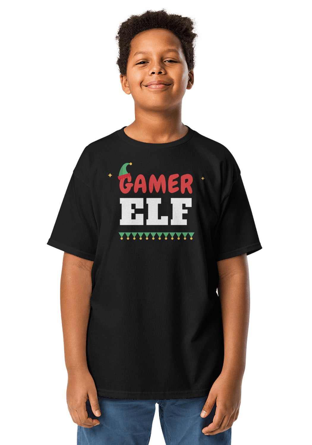 Gamer Elf t-shirt in Black