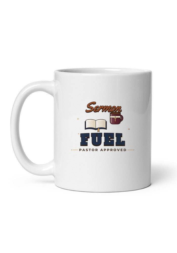 Sermon Fuel, Pastor Approved mug
