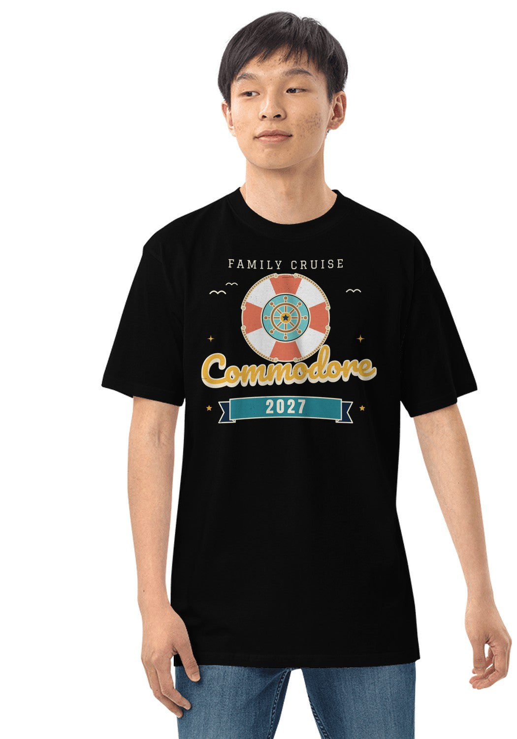 Commodore t-shirt in Black