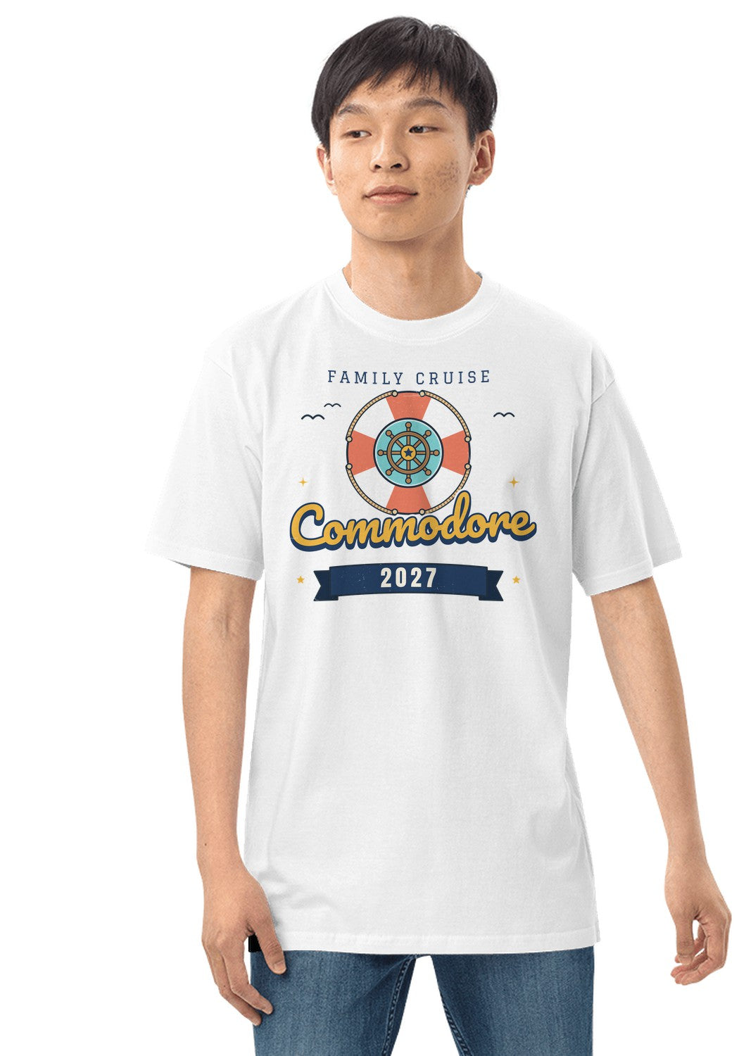 Commodore t-shirt in White