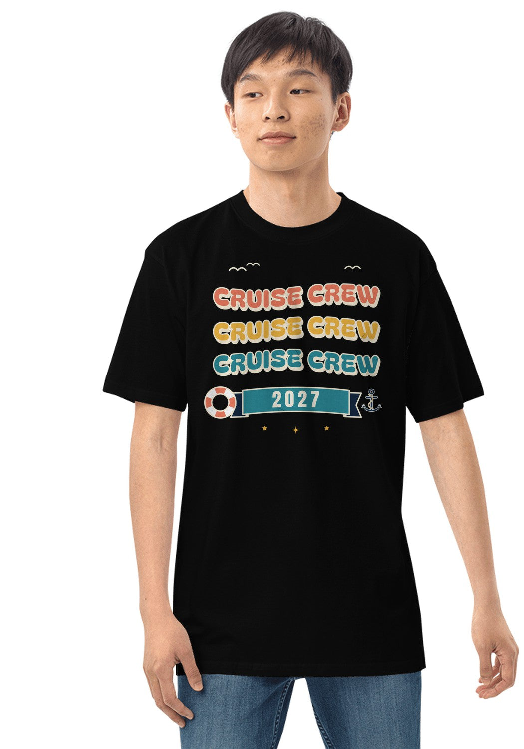 Cruise Crew 2027 t-shirt in Black