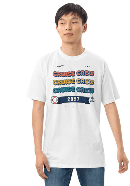 Cruise Crew 2027 t-shirt in White